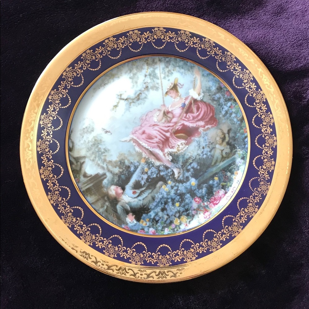 Stunning Porcelain Plate from Limoge France